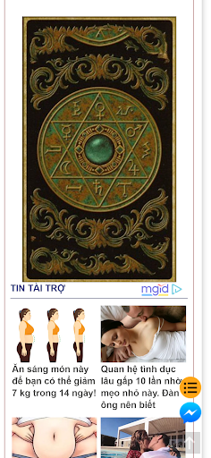 Android application Bói bài Tarot screenshort
