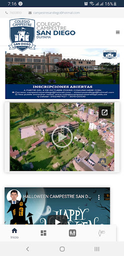 Android application Colegio Campestre San Diego screenshort