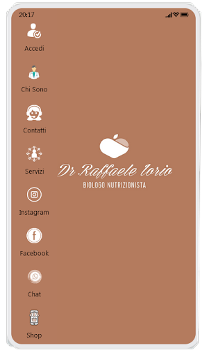 Android application Dieta Carbonomica screenshort