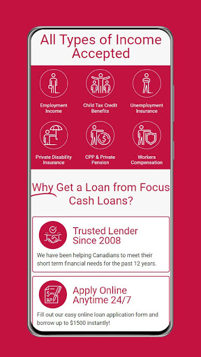 Online Payday Loans Canada Screen 3