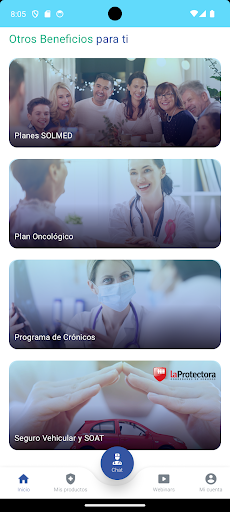 Cobertura Médica Screen 3