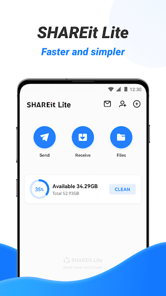 SHAREit Lite - Fast File Share 3.7.58 APK + Mod (Unlocked / Premium) for Android