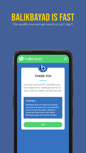 Balikbayad OFW and Seaman Loan Screen 2
