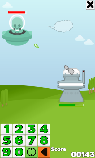 The Multiplication Tables Game Screen 2