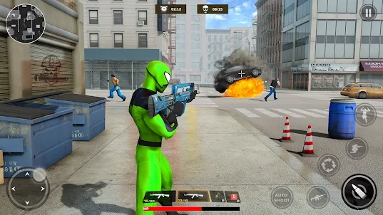 jogos super heróis gera arma