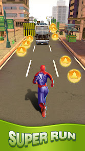 Spider Endless Run Hero  screenshots 1