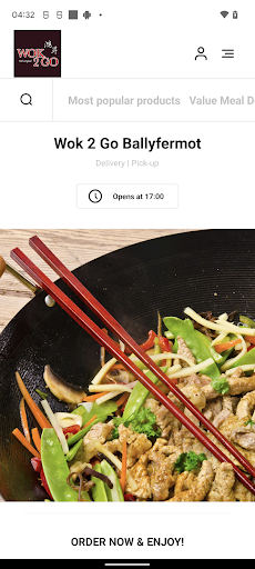 Android application Wok 2 Go Ballyfermot screenshort
