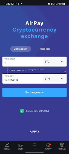 AirPay wallet Screen 2