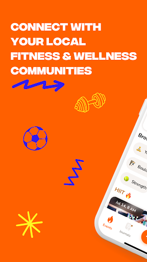 Android application SweatPals screenshort