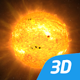 The Sun interactive educational VR 3D icon