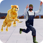 Cover Image of Baixar Leopard Survival:Endless Cheetah rush Animal Game 1.0 APK