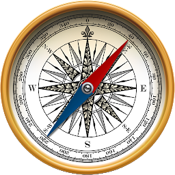 ଆଇକନର ଛବି Compass - True North