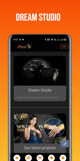 Android application Dream Studio screenshort