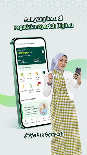 Pegadaian Syariah Digital Screen 2
