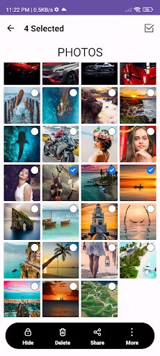 Android application Private Gallery - Hide Photos screenshort