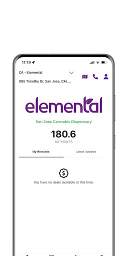 Android application Elemental Wellness screenshort