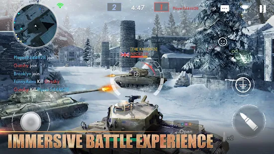 Tank Warfare: PvP Blitz Game