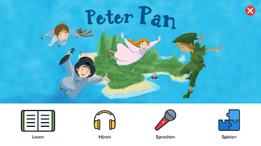 Android application Peter Pan AR screenshort