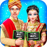 Indian Girl Arranged Marriage - Wedding Simulator icon