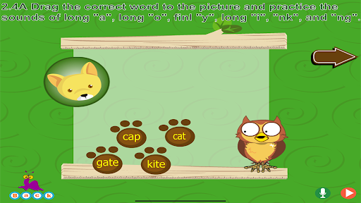Android application 喬登美語S4 screenshort