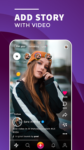 Android application Lit Vibe screenshort