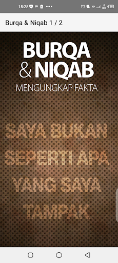 Burqa and Niqab Screen 2