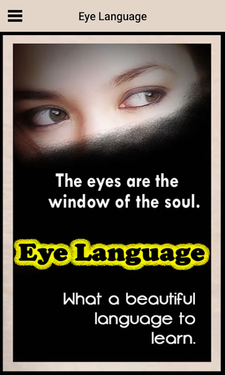 Eye Language - 112.5 - (Android)