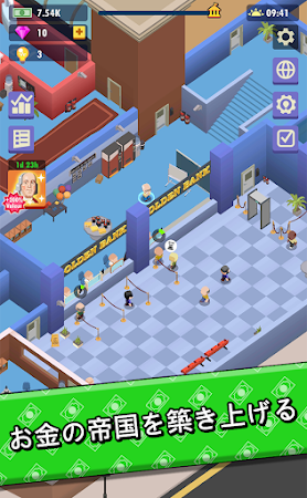 Game screenshot Idle Bank - マネーゲーム hack