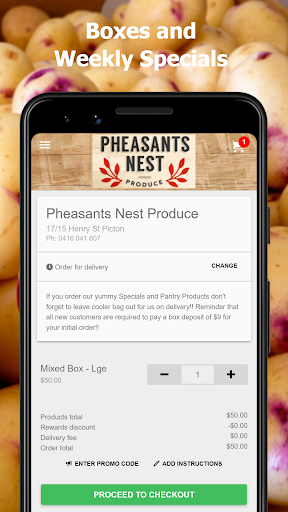 Pheasants Nest Produce Screen 3