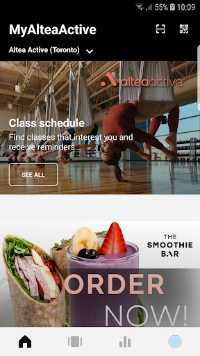 Android application MyAlteaActive screenshort