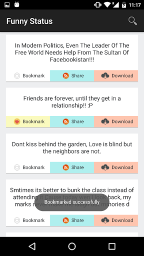 Status Messages and Quotes