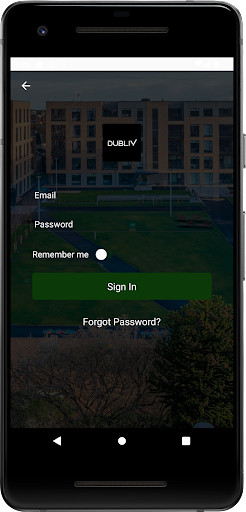DUBLIV Resident App Screen 2