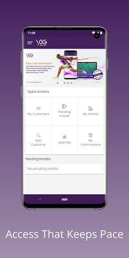 Android application VGG Sales screenshort