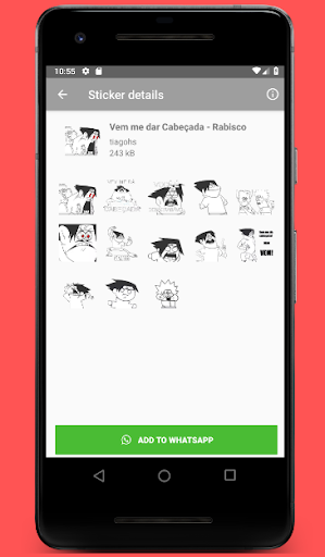 Rabisco Stickers Screen 3