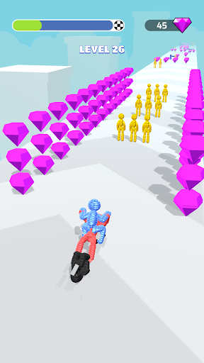 Human vehicle - Rope-man run screenshot 13