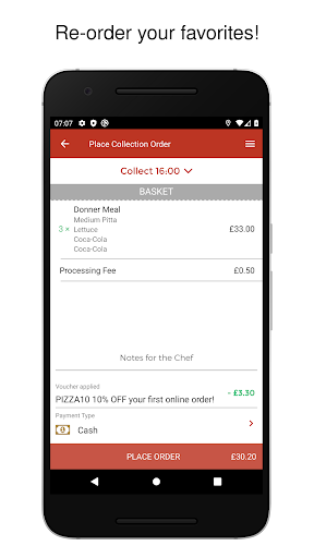 Preferred Pizza Screen 2