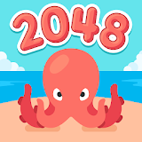 Merge Ocean 2048 icon