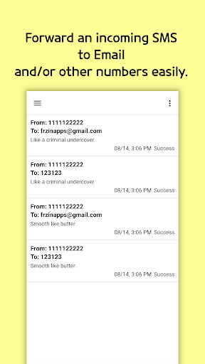 SMS Forwarder: Auto forward SMS to PC or Phone 4.9.5 screenshots 1