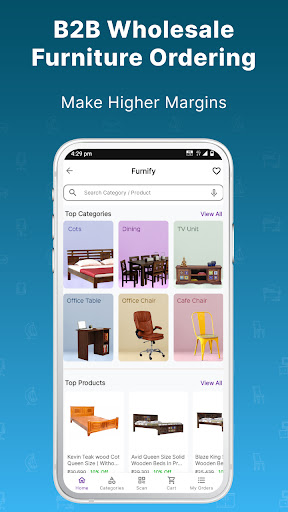 Furnify - B2B Furniture App Screen 2