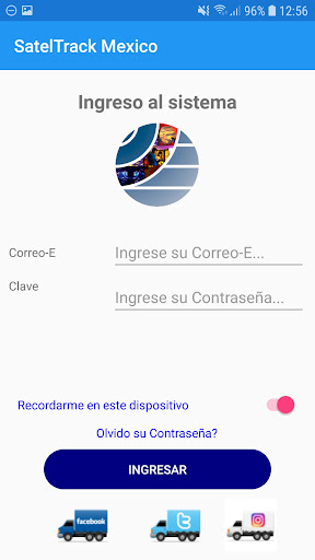Android application SatelTrack Real Time Tracking screenshort