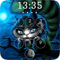 Cheshire Cat Lock Screen  Wallpaper