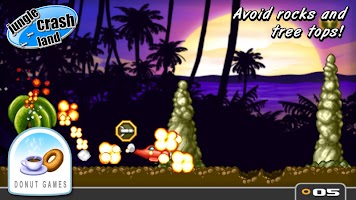 screenshot of Jungle Crash Land