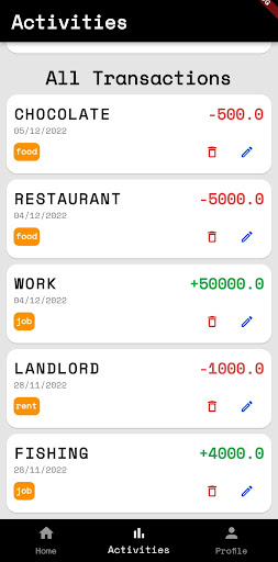 Stun Money Manager and Expenses