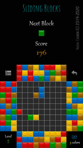 Sliding Blocks Screen 2