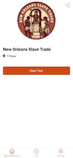 Android application New Orleans Slave Trade screenshort
