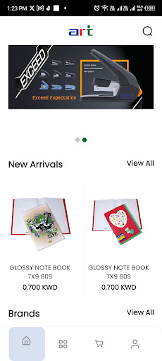 Android application Art Stationary screenshort
