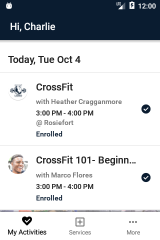 CrossFit Lobo Screen 2