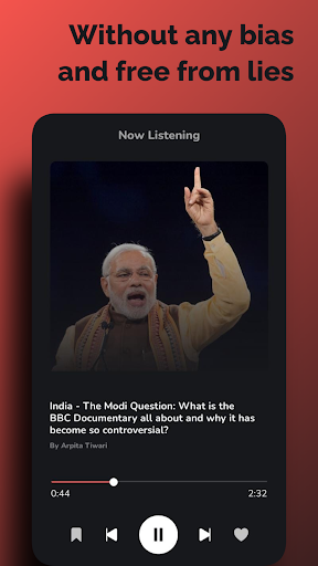 Lissin: Audio News Screenshot 2 - AppWisp.com