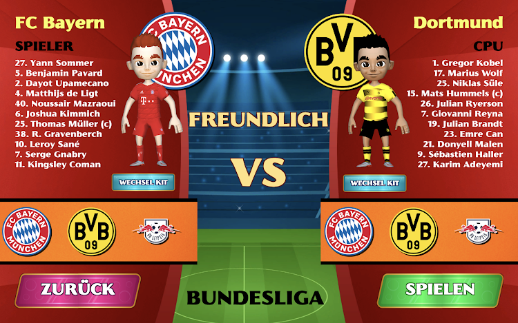 Bundesliga Football Game - 22 - (Android)