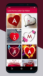 Love Name Letter Dp Maker 21 Download